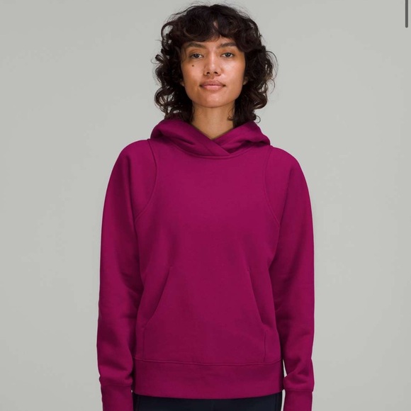 Lululemon Athletica Loungeful Hoodie Magenta - Picture 1 of 6